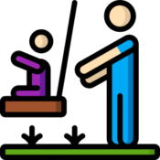 Parent Kids Swing
